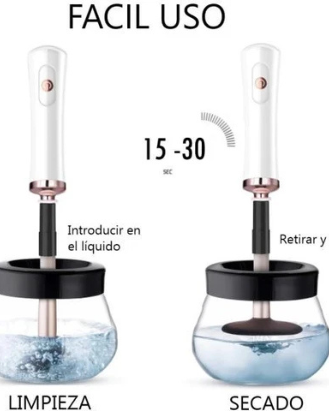 Limpiador De Brochas De Maquillaje